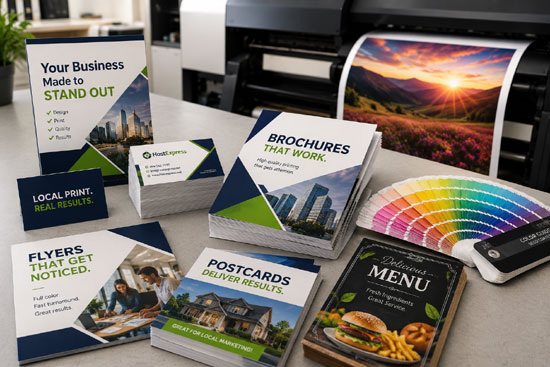 Print design and printing services
